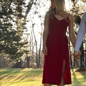 Beautiful, Unique, Red Dress.